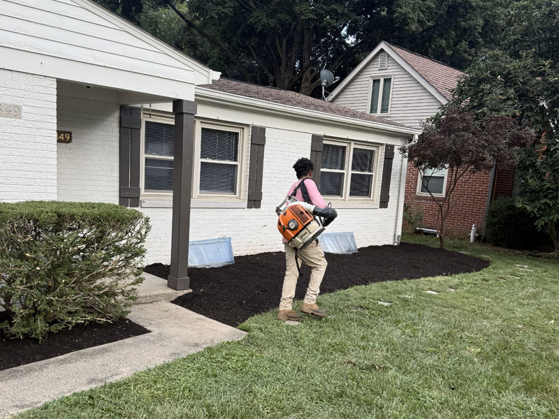 Spring & Fall Cleanup Service Process