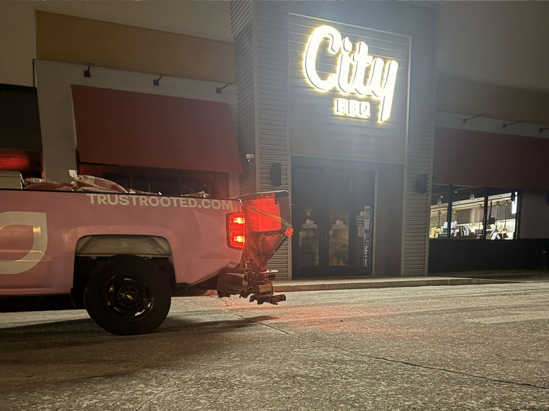 Snow and ice management services in Carmel, IN